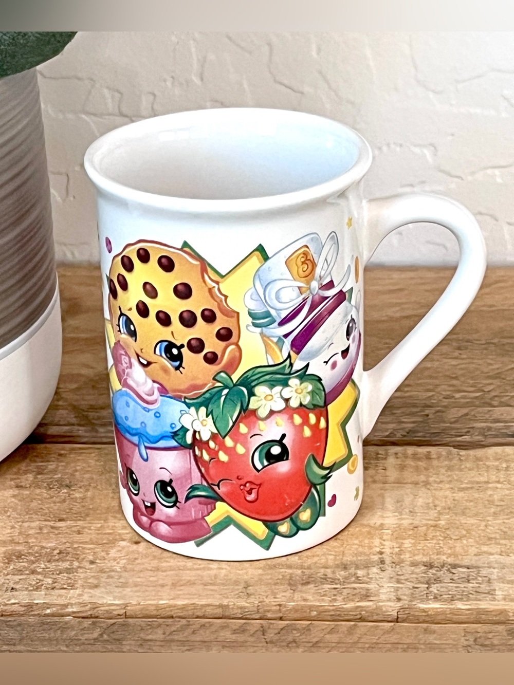 Shopkins Ceramic Coffee Mug Moose Toys Kooky Cookie 2016